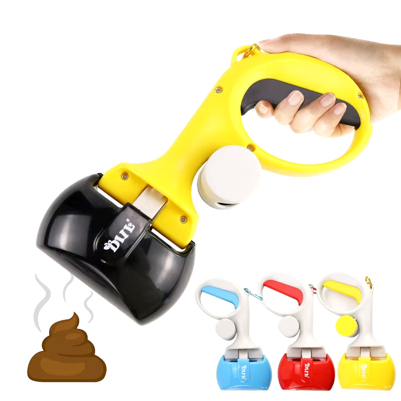 Pet Dog Pooper Scooper Portable Outdoor Cleaner Garbage Picker Poop Bag Collection Convenient Cleaning Tools Dog Poop Collector